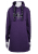 Nora Mikken KADRI WHITE Long Hoodie Purple - Megztiniai ir džemperiai - 