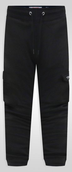 D555 Dexter 1 Cargo Jogger With Bear Embroidery TALL Juoda - TALL laisvalaikio Kkelnės - TALL sportinės kelnės aukštiems