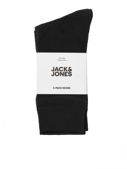 Jack & Jones Rafael Kojinės Juoda 3-pack - Apatinis trikotažas ir plaukimo apranga - Apatinis trikotažas - 2XL-8XL