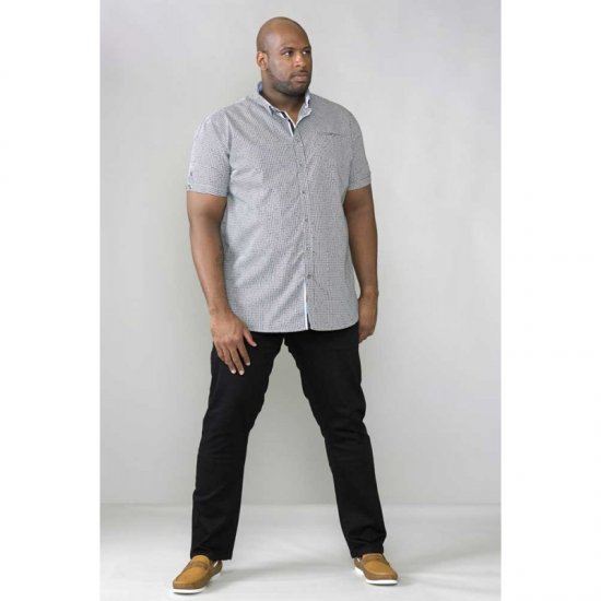 D555 Claude Stretch Jeans Black TALL SIZES - VYRIŠKI DRABUŽIAI MT-6XLT - Drabužiai aukštiems vyrams