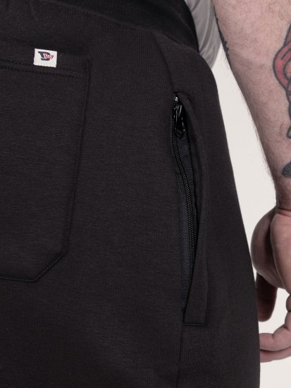 D555 Dexter 1 Cargo Jogger With Bear Embroidery Juoda - Laisvalaikio kelnės ir šortai - Laisvalaikio Kelnės ir Šortai - 2XL-12XL