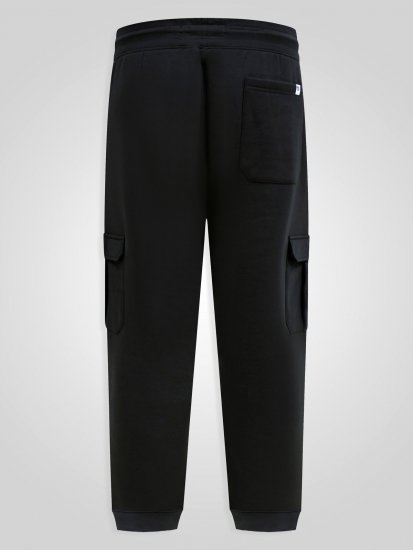 D555 Dexter 1 Cargo Jogger With Bear Embroidery Juoda - Laisvalaikio kelnės ir šortai - Laisvalaikio Kelnės ir Šortai - 2XL-12XL