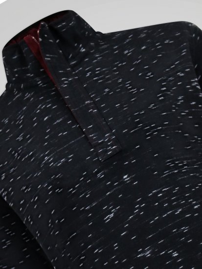D555 Chandler Reno 1/4 Zip Neck Sweatshirt With Bear Logo Juoda - Megztiniai ir džemperiai - Megztiniai ir Džemperiai - 2XL-14XL