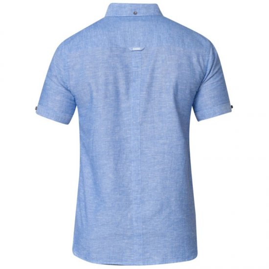 D555 Eric Linen Short Sleeve Shirt - Marškiniai - Marškiniai - 2XL-8XL