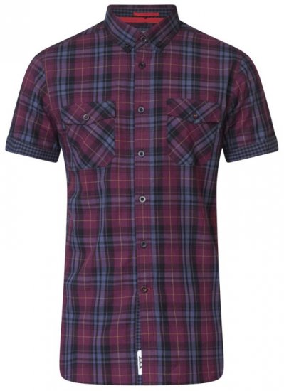 D555 Herbie Short Sleeve Shirt - Marškiniai - Marškiniai - 2XL-8XL