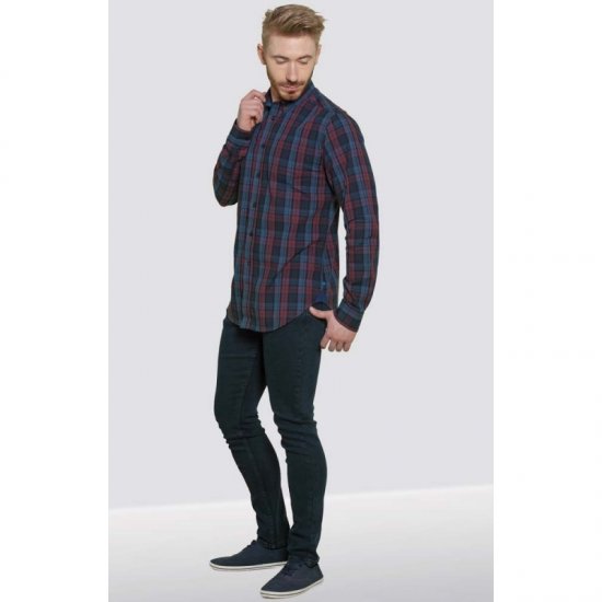 D555 Enderby Long Sleeve Shirt - Marškiniai - Marškiniai - 2XL-8XL