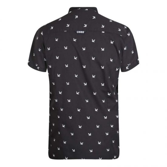 D555 Marley Shirt Black - Marškiniai - Marškiniai - 2XL-8XL