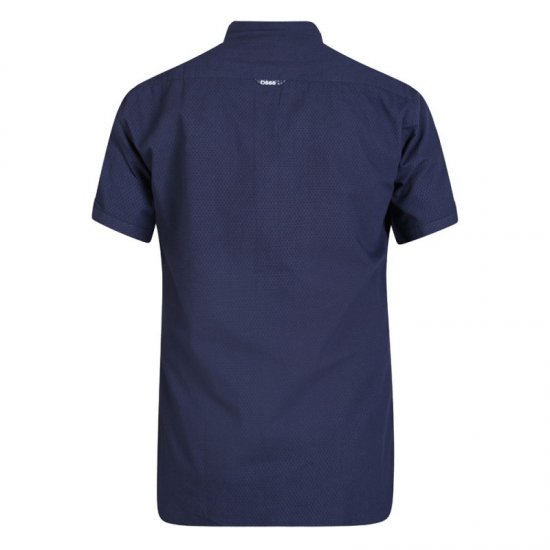 D555 Wesson Shirt Navy - Marškiniai - Marškiniai - 2XL-8XL