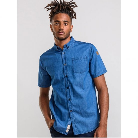 D555 Arnold Denim Shirt - Marškiniai - Marškiniai - 2XL-8XL