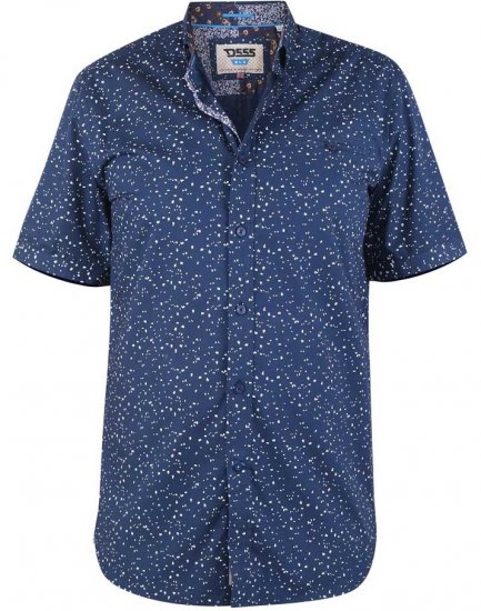 D555 FINDON Print Shirt - Marškiniai - Marškiniai - 2XL-8XL