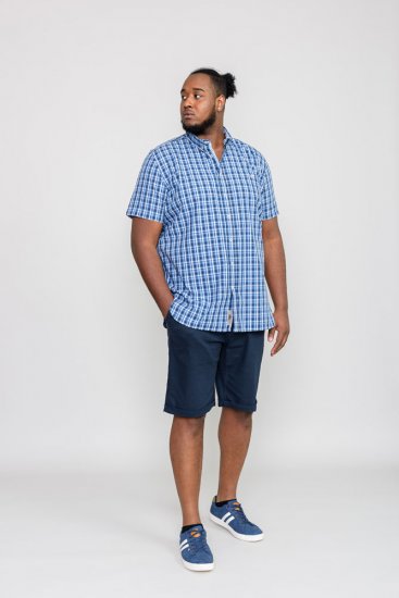 D555 CANFORD Shirt With Pocket - Marškiniai - Marškiniai - 2XL-8XL