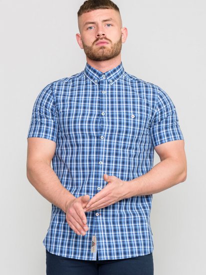 D555 CANFORD Shirt With Pocket - Marškiniai - Marškiniai - 2XL-8XL