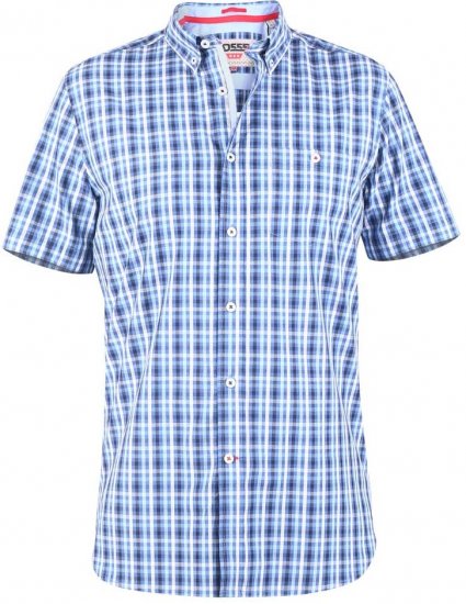 D555 CANFORD Shirt With Pocket - Marškiniai - Marškiniai - 2XL-8XL
