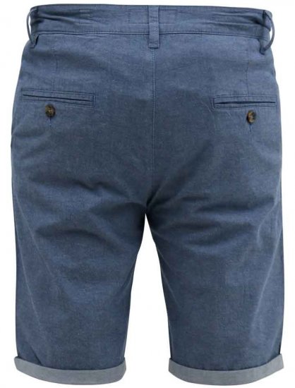 D555 Alderton Stretch Chambray Shorts Navy - Šortai - Šortai - W40-W60