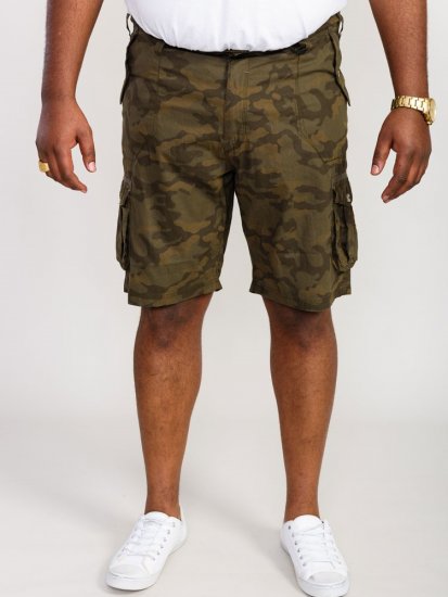 D555 Woobridge Camo Cotton Cargo Shorts - Šortai - Šortai - W40-W60