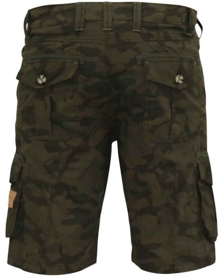 D555 Woobridge Camo Cotton Cargo Shorts - Šortai - Šortai - W40-W60