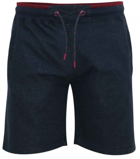 D555 Tunstall Elasticated Waist Sweatshorts Denim - Laisvalaikio kelnės ir šortai - Laisvalaikio Kelnės ir Šortai - 2XL-12XL