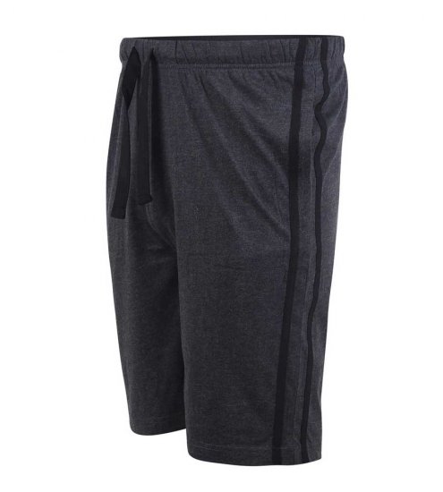 D555 Ryan Jersey Shorts 2-pack Black/Charcoal - Laisvalaikio kelnės ir šortai - Laisvalaikio Kelnės ir Šortai - 2XL-12XL