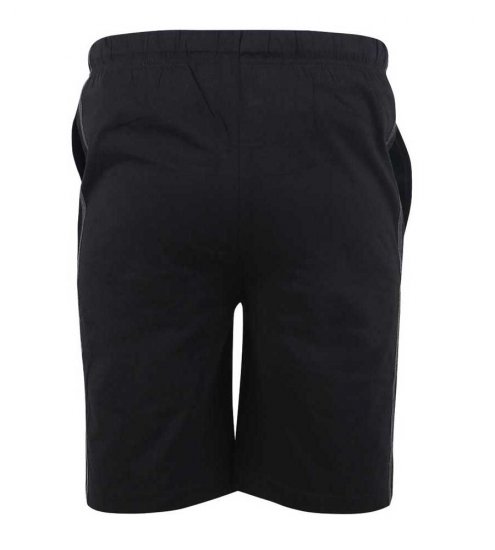 D555 Ryan Jersey Shorts 2-pack Black/Charcoal - Laisvalaikio kelnės ir šortai - Laisvalaikio Kelnės ir Šortai - 2XL-12XL