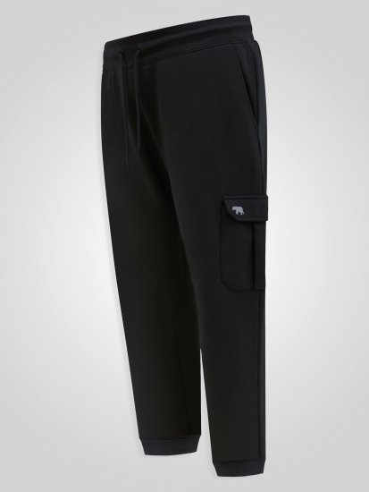 D555 Dexter 1 Cargo Jogger With Bear Embroidery Juoda - Laisvalaikio kelnės ir šortai - Laisvalaikio Kelnės ir Šortai - 2XL-12XL
