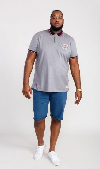 D555 Mersea Polo Shirt With Chest Embroidery - Polo marškinėliai - Polo marškinėliai - 2XL-8XL