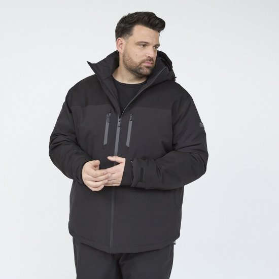 North Latitude Ski Jacket Black - Slidinėjimo apranga - Didelių dydžių žieminiai drabužiai
