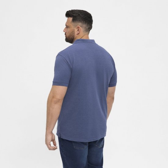 North Latitude Polo Blue Melange - Polo marškinėliai - Polo marškinėliai - 2XL-8XL