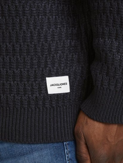 Jack & Jones JCOBRANDON Knit Black - Megztiniai ir džemperiai - Megztiniai ir Džemperiai - 2XL-14XL