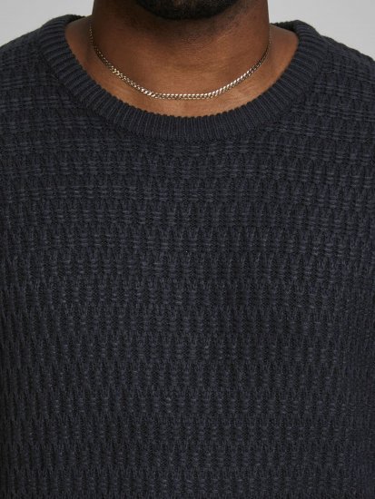 Jack & Jones JCOBRANDON Knit Black - Megztiniai ir džemperiai - Megztiniai ir Džemperiai - 2XL-14XL