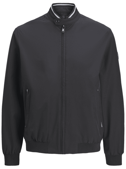 Jack & Jones Brook Bomber Black - Didelės vyriškos striukės - Didelės vyriškos striukės