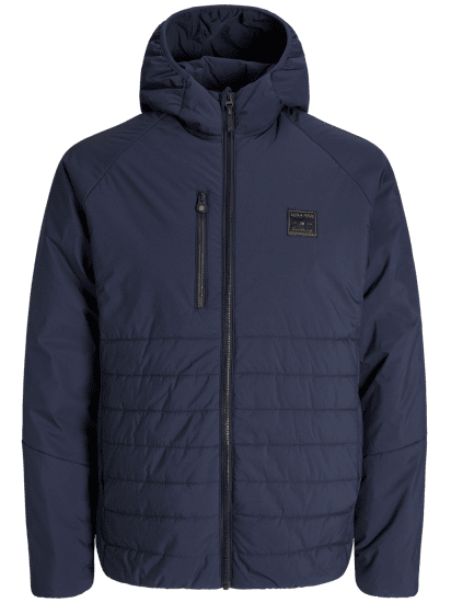 Jack & Jones Finn Hybrid Jacket Sky Captain - Didelės vyriškos striukės - Didelės vyriškos striukės