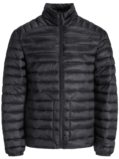 Jack & Jones Prime Light Puffer Jacket Black - Didelės vyriškos striukės - Didelės vyriškos striukės