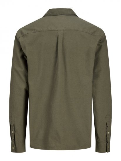 Jack & Jones Tristan Overshirt chaki - Marškiniai - Marškiniai - 2XL-8XL