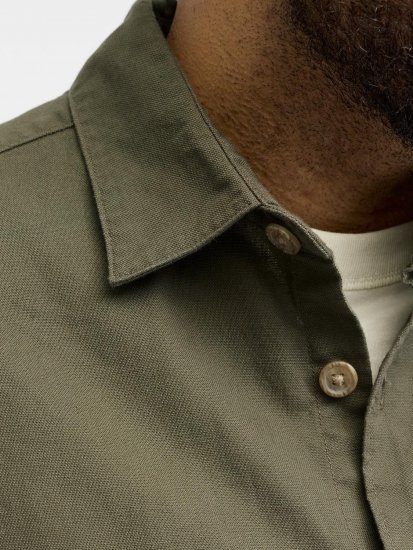 Jack & Jones Tristan Overshirt chaki - Marškiniai - Marškiniai - 2XL-8XL