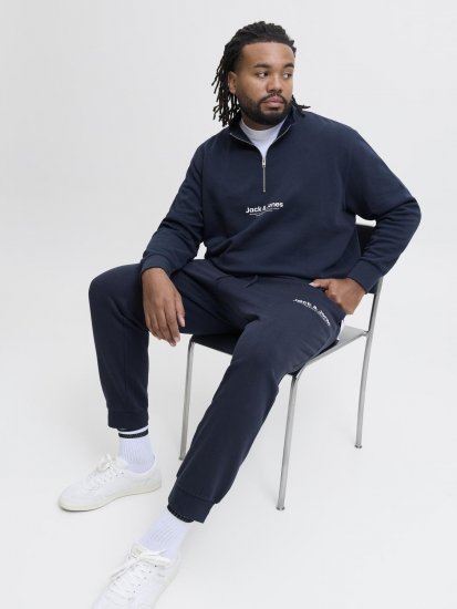 Jack & Jones Vesterbro sportinis kostiumas tamsiai mėlyna - Megztiniai ir džemperiai - Megztiniai ir Džemperiai - 2XL-14XL