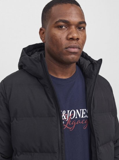 Jack & Jones Sage Pūsta striukė Juoda - Didelės vyriškos striukės - Didelės vyriškos striukės