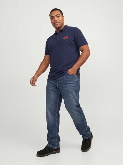 Jack & Jones Rush polo marškinėliai 2 vnt juoda/tamsiai mėlyna - Polo marškinėliai - Polo marškinėliai - 2XL-8XL