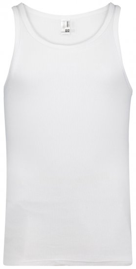 Adamo Prestige Double Ribbed Undershirt White - Apatinis trikotažas ir plaukimo apranga - Apatinis trikotažas - 2XL-8XL