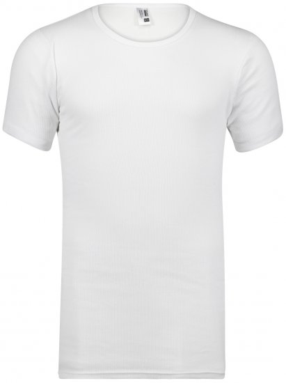 Adamo Prestige Double Ribbed Under-T-shirt White - Apatinis trikotažas ir plaukimo apranga - Apatinis trikotažas - 2XL-8XL