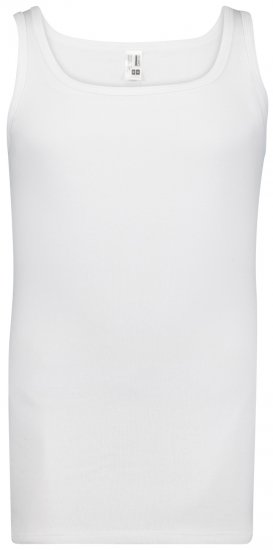 Adamo Royal Fine Ribbed Undershirt White - Apatinis trikotažas ir plaukimo apranga - Apatinis trikotažas - 2XL-8XL