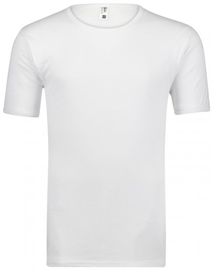Adamo Royal Fine Ribbed Under-T-shirt White - Apatinis trikotažas ir plaukimo apranga - Apatinis trikotažas - 2XL-8XL