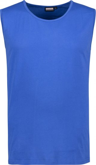 Adamo Rod Comfort Fit Tank Top Royal Blue - Marškinėliai - Marškinėliai - 2XL-14XL
