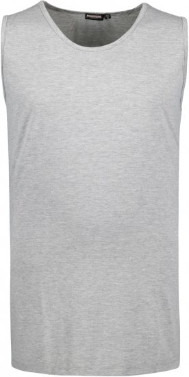 Adamo Rod Comfort Fit Tank Top Grey - Marškinėliai - Marškinėliai - 2XL-14XL