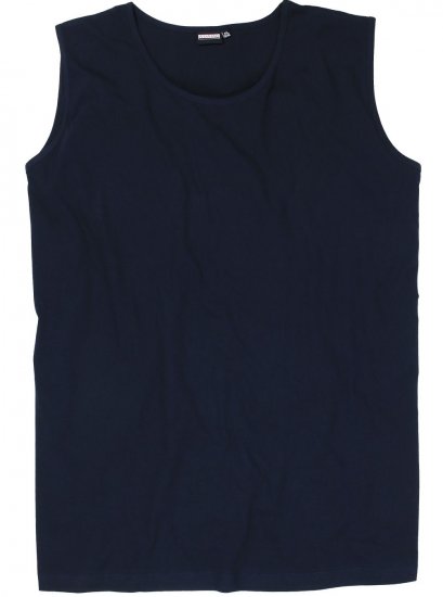 Adamo Rod Comfort Fit Tank Top Navy - Marškinėliai - Marškinėliai - 2XL-14XL