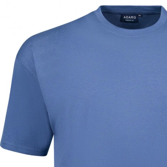 Adamo 129420 Marškinėliai 2 vnt Džinsinė mėlyna - Marškinėliai - Marškinėliai - 2XL-14XL