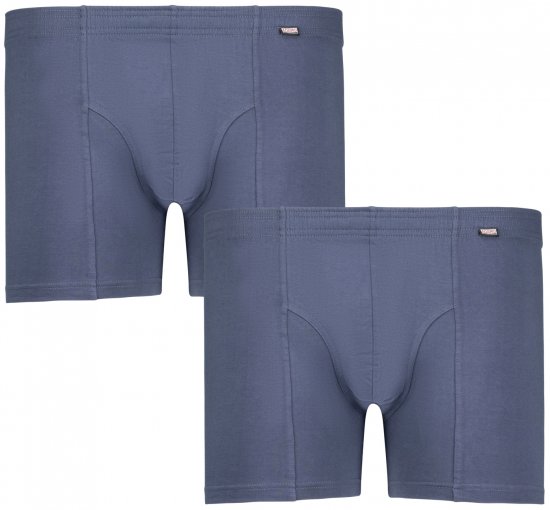 Adamo Jack Boxer shorts 2-pack Denim Blue - Apatinis trikotažas ir plaukimo apranga - Apatinis trikotažas - 2XL-8XL