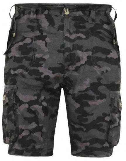 D555 ZAVIER Camo Cotton Cargo Shorts - Šortai - Šortai - W40-W60