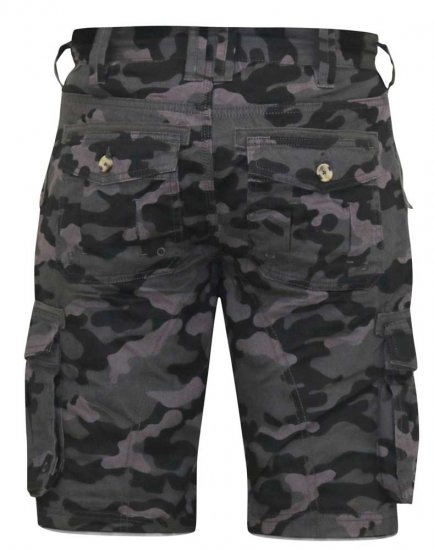 D555 ZAVIER Camo Cotton Cargo Shorts - Šortai - Šortai - W40-W60