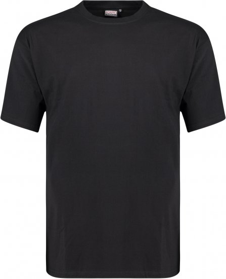 Adamo Bud Regular fit Heavy weight T-shirt Black - Marškinėliai - Marškinėliai - 2XL-14XL