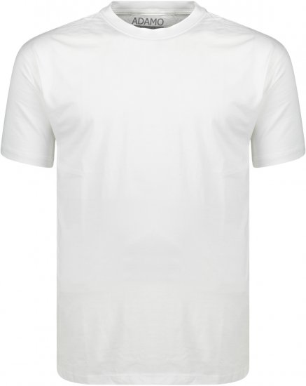 Adamo Kevin Regular fit T-shirt White - Marškinėliai - Marškinėliai - 2XL-14XL
